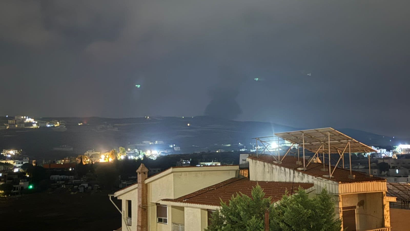 Israeli aircraft strike in South Lebanon