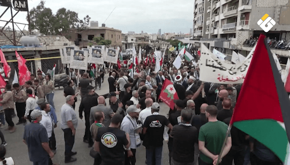 Palestinian Scout March for Martyrs' Anniversary