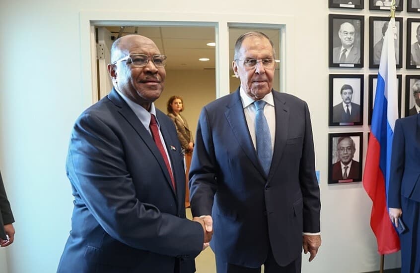 Lavrov reviews Sudan crisis with Sudanese official