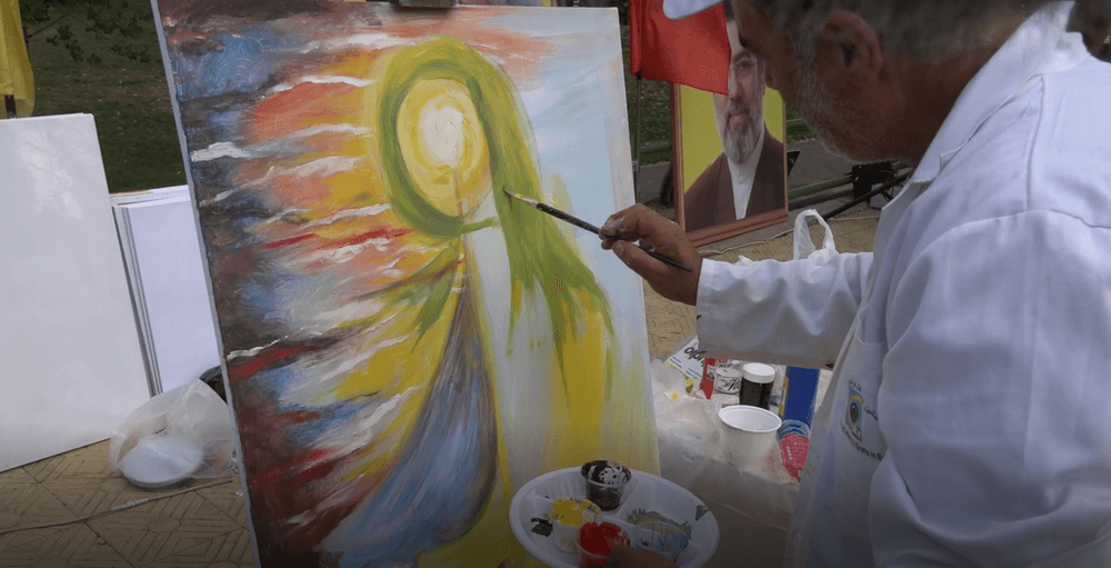 Baalbek Artists Capture Enemy Crimes