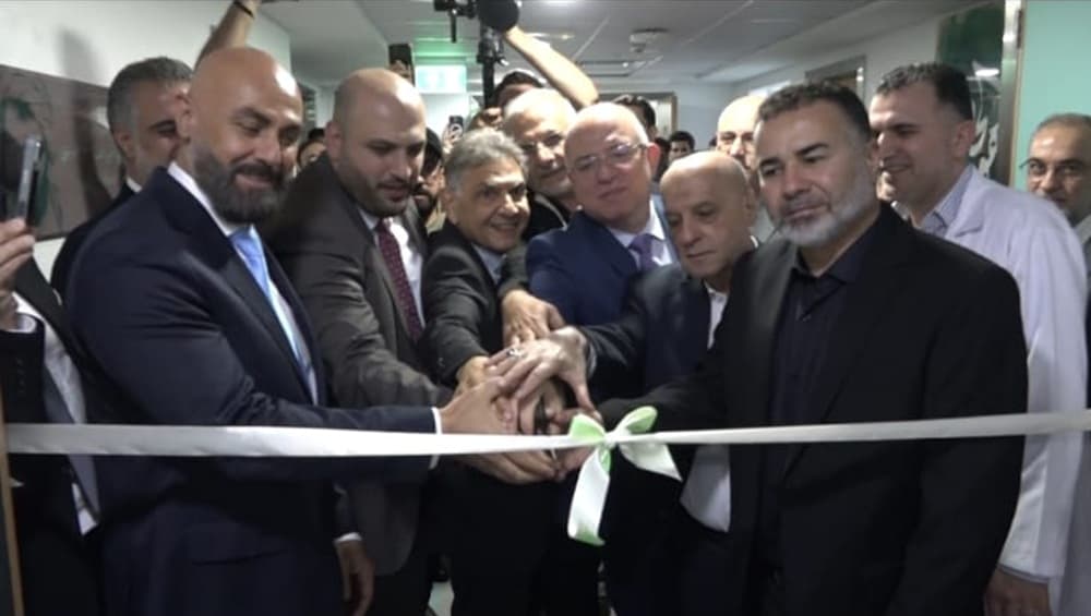 الوزير ناصر الدين يفتتح أقسام زراعة نقي العظم وجراحة السرطان بمركز لبنان الطبي