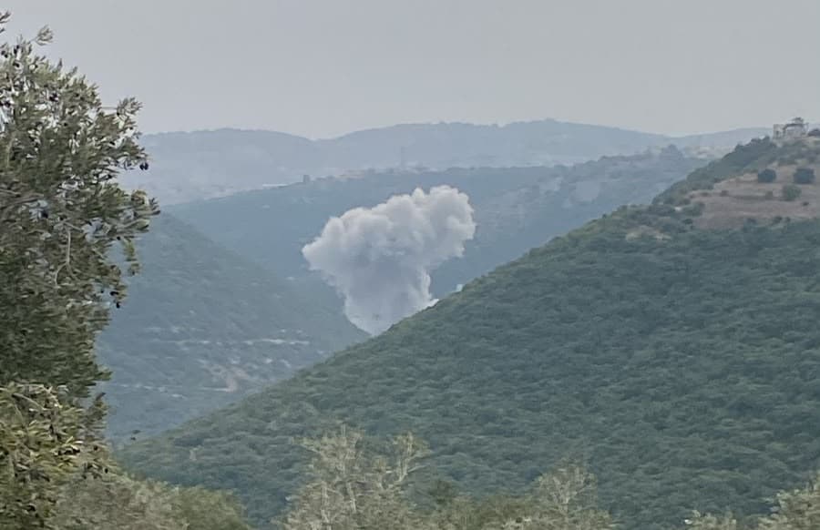 Zionist Attacks South of Lebanon