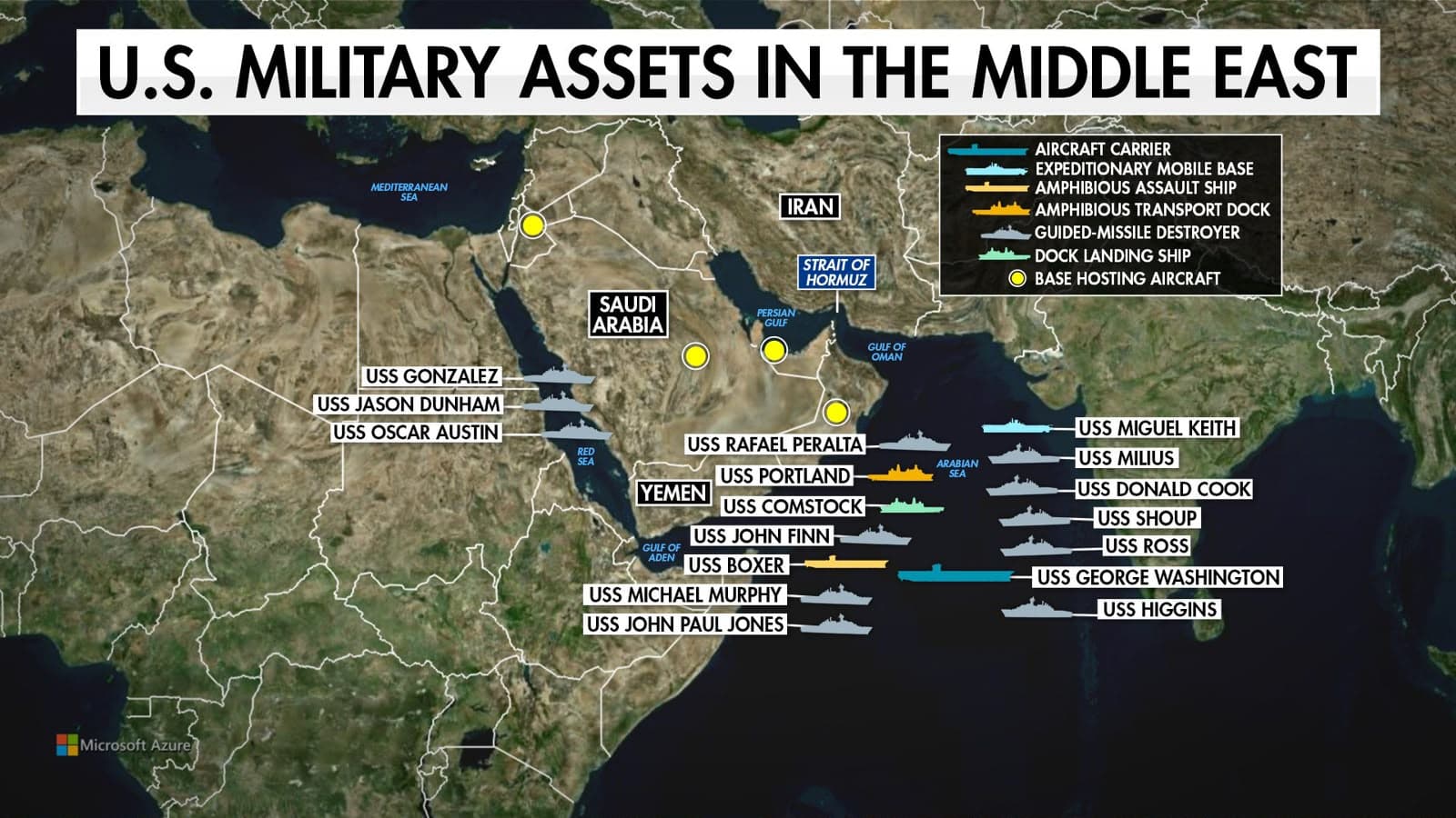 Two US Navy Ships Exit Middle East