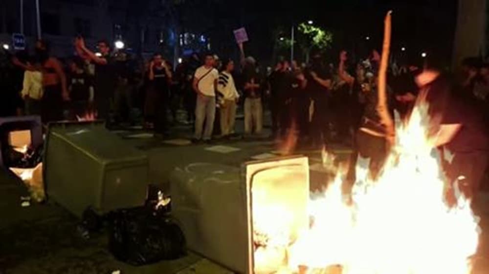 Spain Barcelona clashes over housing and elections