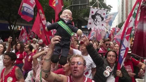 Brazil supporters back Da Silva for election