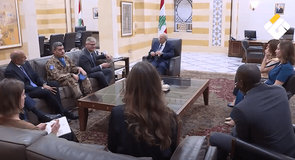 President Salam urges UN-backed force in south