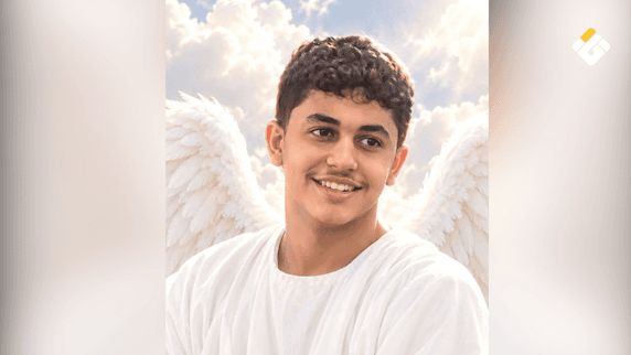 Ali Wezani, 15, injured in tunnels