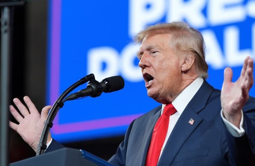 Trump claims Germany faced collapse and bankruptcy