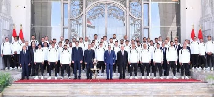 President Sisi congratulates the Egyptian national team after World Cup achievement