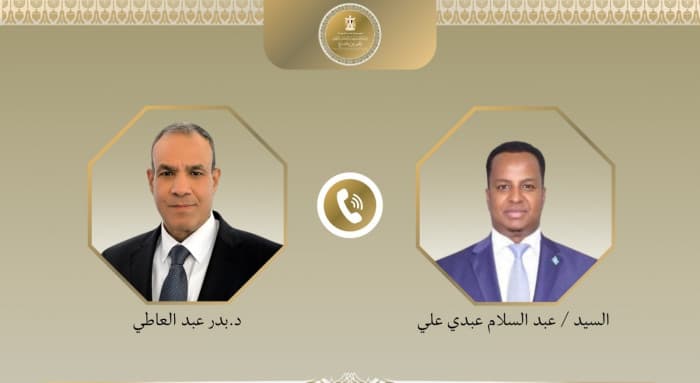 Egyptian Foreign Minister discusses bilateral relations with Somali counterpart