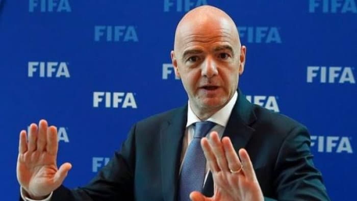 Infantino يوجه رسالة إلى منتخب مصر