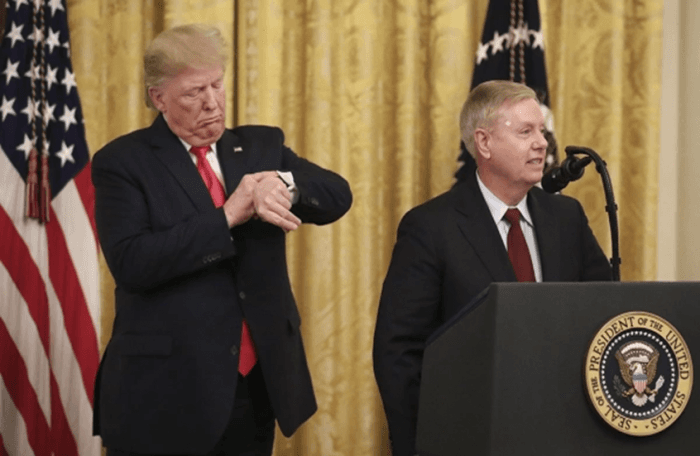 Trump: Graham was overly hostile toward Russia