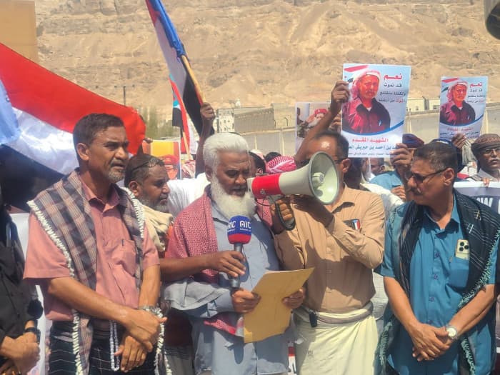 Protest in Seiyun Against Release of Terrorists in Prisoner Exchange Deal