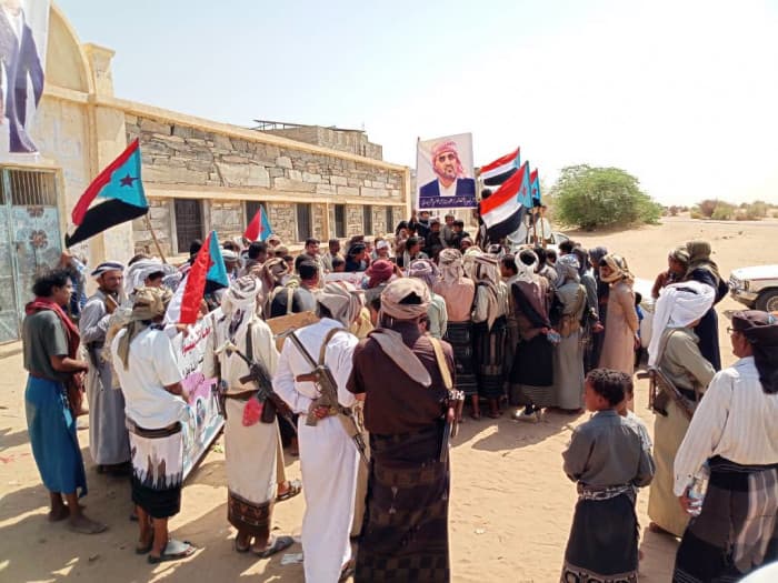 جماهير مرخة: دماء شهداء الجنوب خط أحمر ولا مساومة عليها
