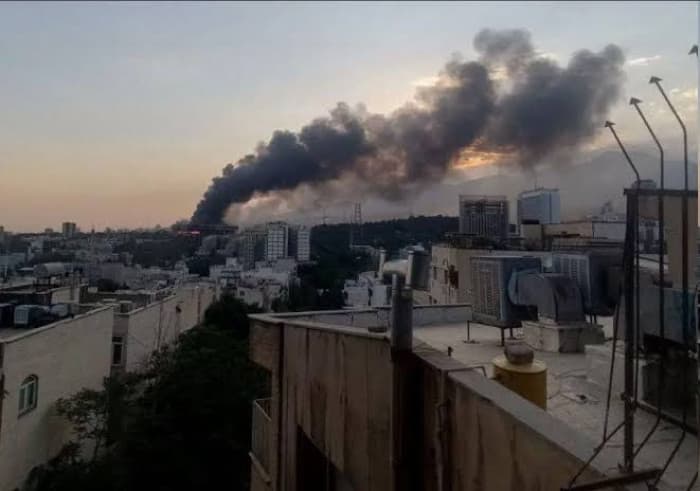 American strikes near Qeshm Island in Iran