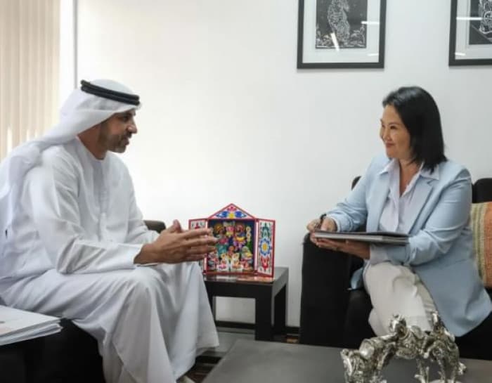 Peru President welcomes UAE Ambassador to strengthen bilateral relations