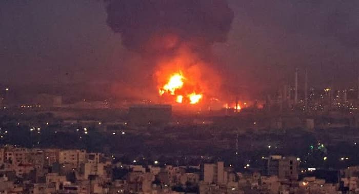 Huge Explosions Shake the Outskirts of Sulaymaniyah in Iraqi Kurdistan