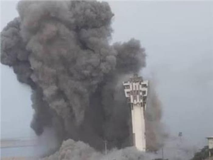 Iran Targets Marine Traffic Control Tower on Hormuz Island