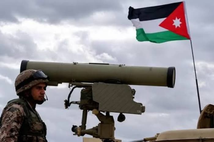 الجيش الأردني يتصدى لتهديد صاروخي ومسيرة