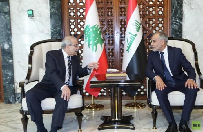 لبنان يرأس حكومة يزور العراق