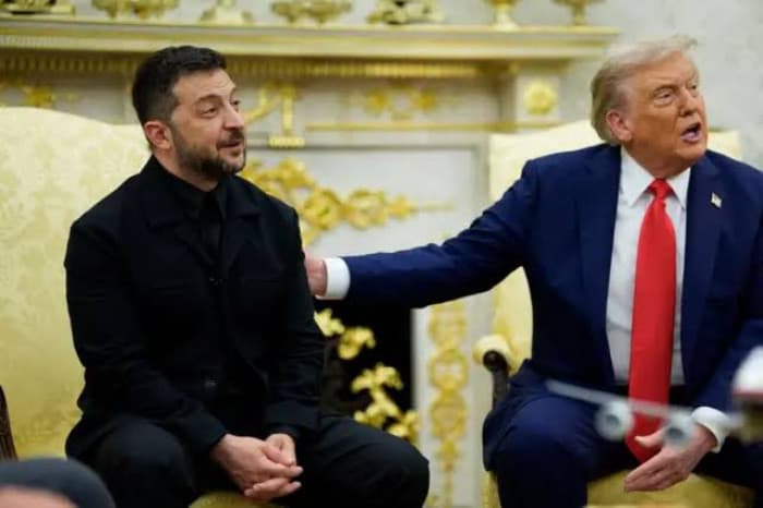 Zelensky holds talks with US elders