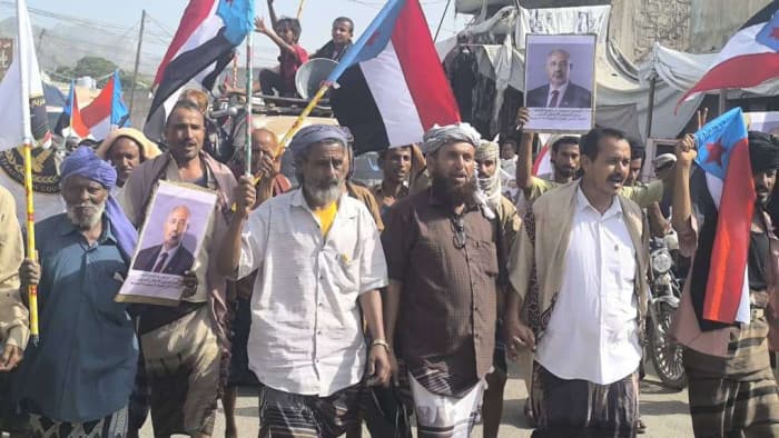 Massive march in Tuwair al-Baha