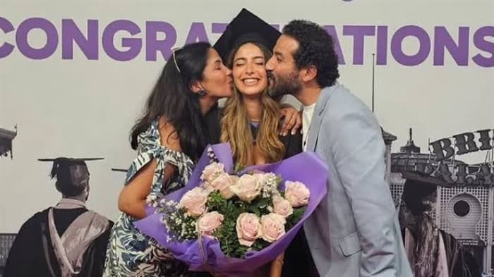 Ahmed Helmy Wishes Daughter Success
