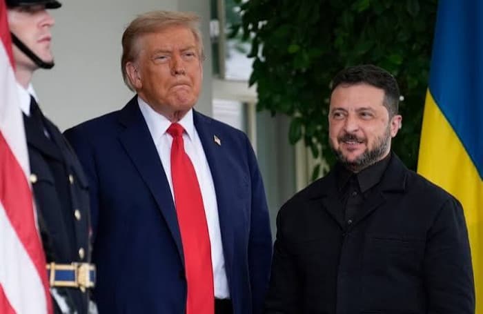 Trump urges Zelensky to cease hostilities