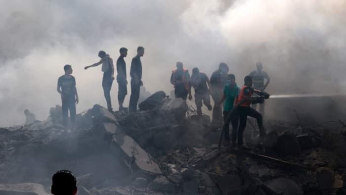 Israeli airstrikes kill four Palestinians in Gaza