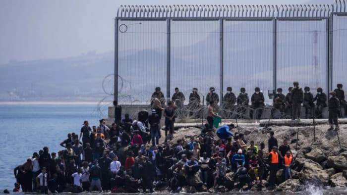 Ceuta sees migrant crossings reach 60,000