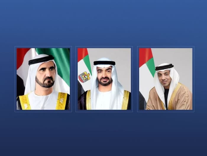 رئيس الإمارات يبارك ذكرى العلاقات مع قيرغيزستان
