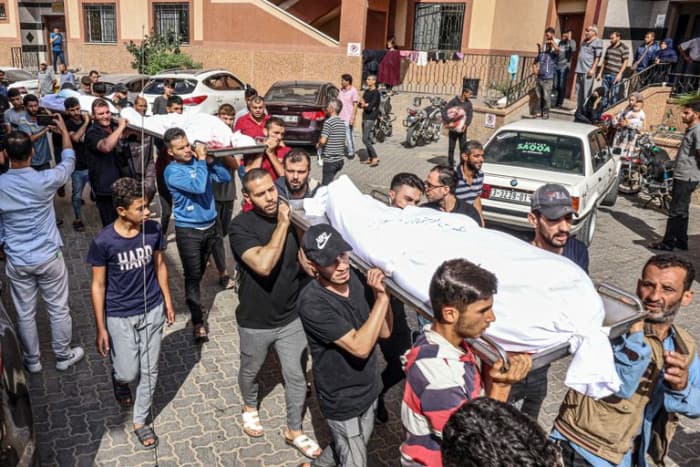 ثمانية قتلى في ضربات جوية على غزة