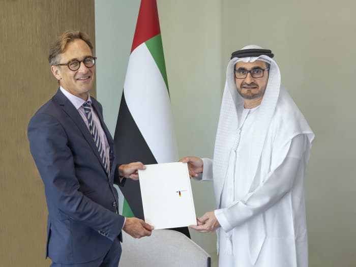الإمارات تستقبل أوراق اعتماد السفير الألماني