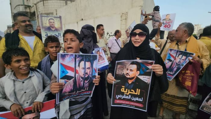 Protest at Mansoura Prison for al-Megrahi