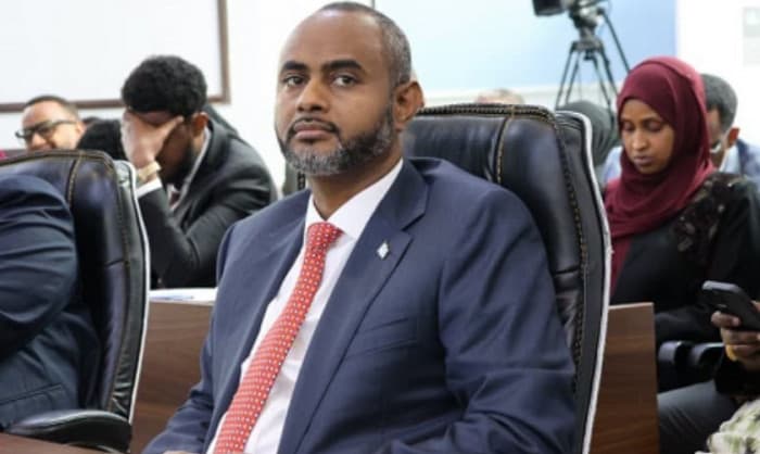 Abdul Qadir Jameh leads Somali Parliament