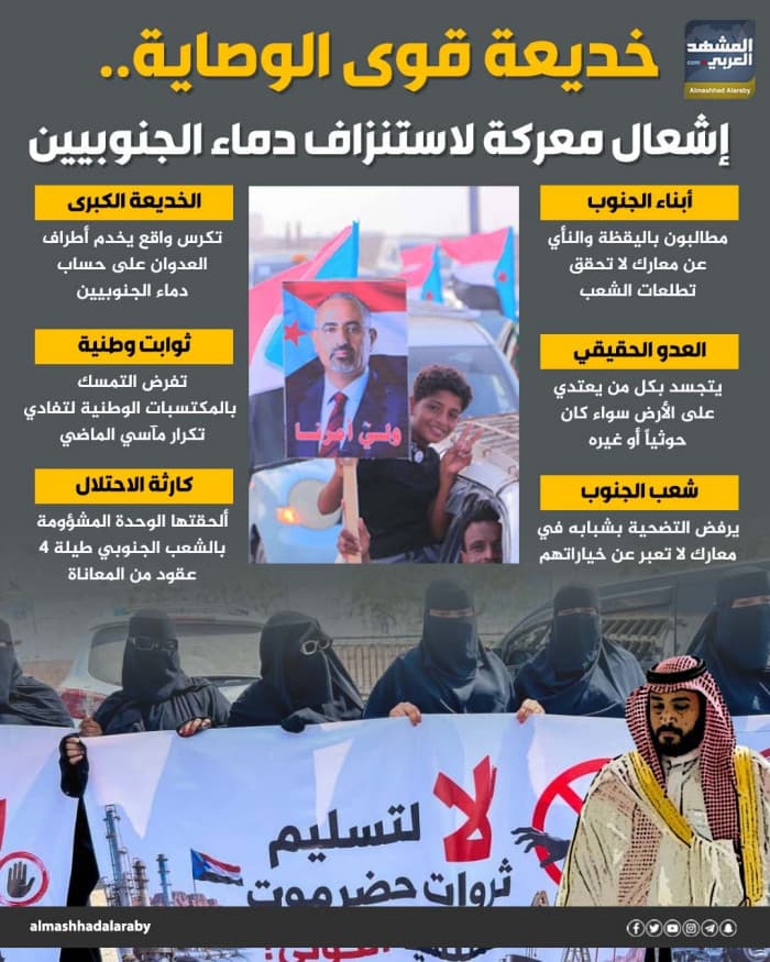 خديعة الوصاية وتعبئة المعركة
