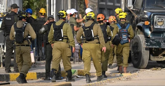 Israel deploys troops to assist Colombia quake rescue