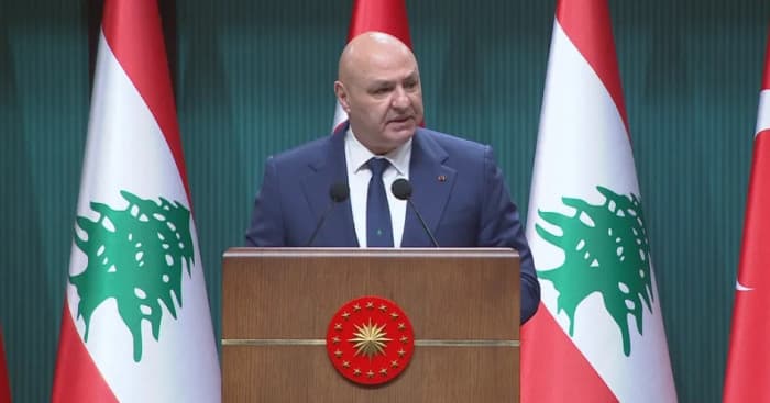 الرئيس اللبناني: اعتداءات إسرائيل تضعف الحوار
