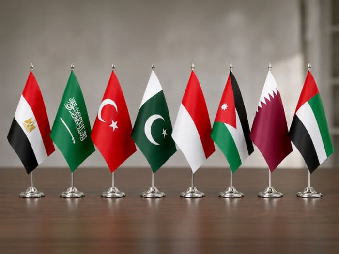 الإمارات و7 دول ت拒م خطة ترامب لقطاع غزة