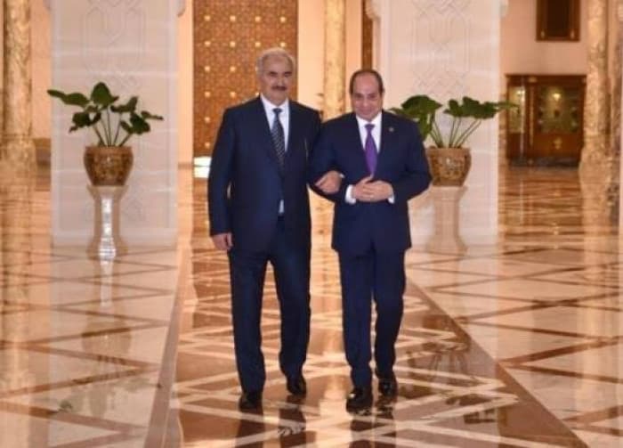 President Sisi meets Haftar on Libya unity