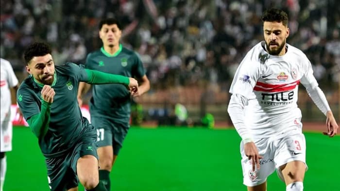 مباراة الزمالك والبنك الأهلي في الدوري