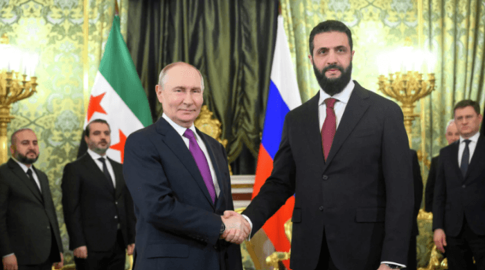 Putin Affirms Support for Syria's Unity