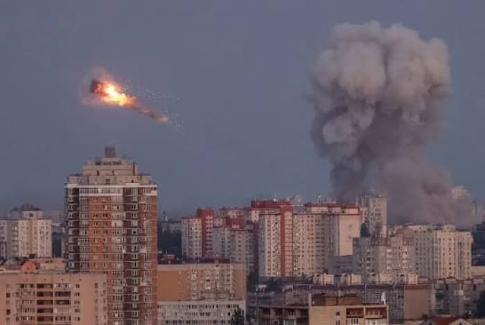 Kyiv Suffered Drone Attack