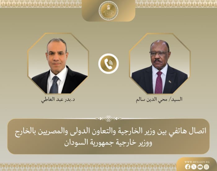 Egyptian Foreign Minister Talks Sudan Regional Issues
