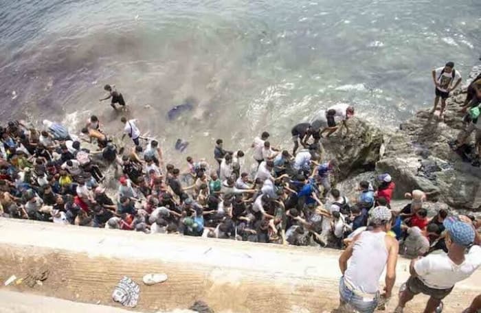 Spain seeks Frontex aid for Ceuta crisis