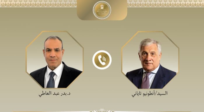 Egypt and Italy discuss regional issues by phone