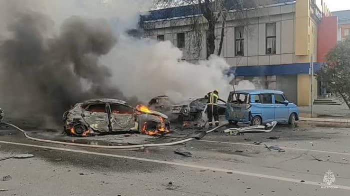 Russia Belgorod Rocket Attack Kills Two