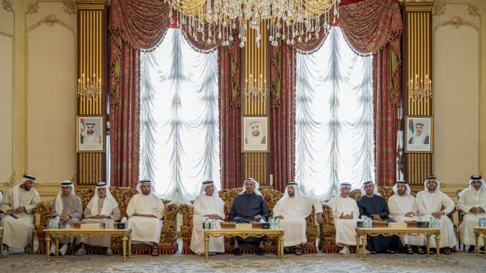 UAE President Offers Condolences on Mrs. Al Hamid's Passing