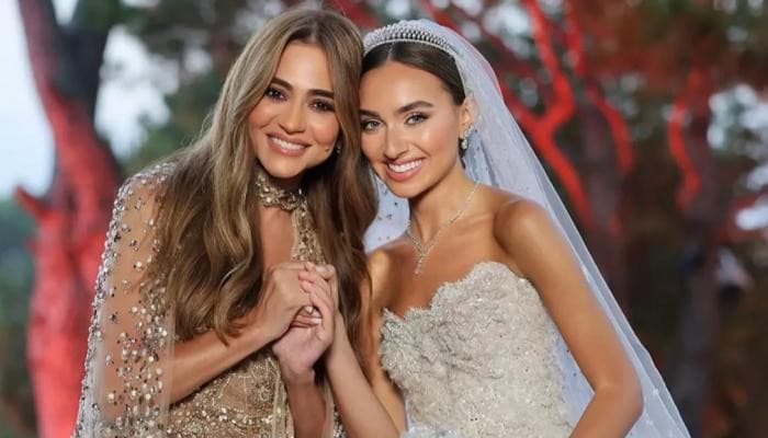 جوليا بطرس تدمع في زفاف ابنها