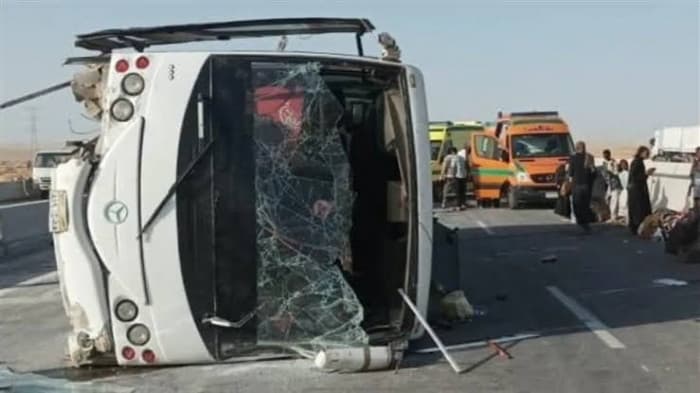 الأردن ينقل 11 مصابًا من حادث مصر